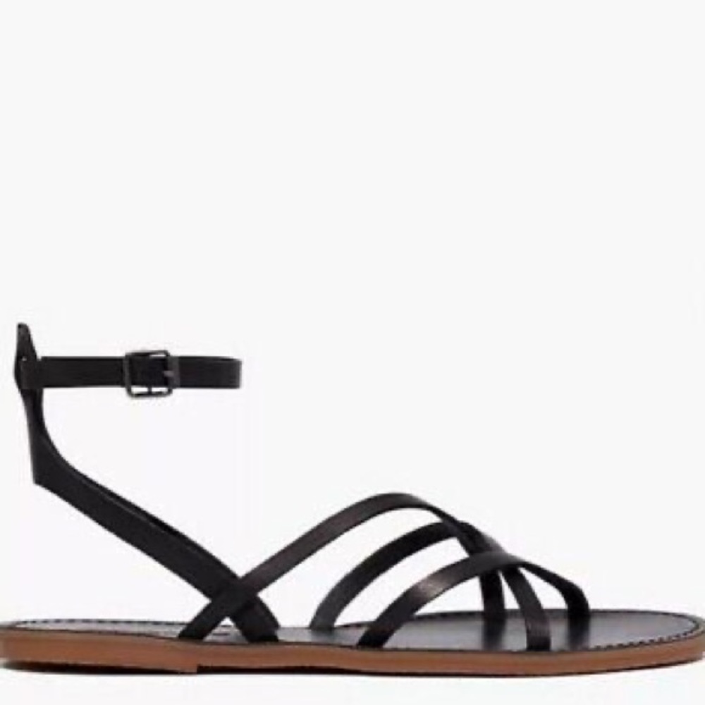 Madewell The Boardwalk Skinny Strap Sandal. Women's size 6.5 NWOB